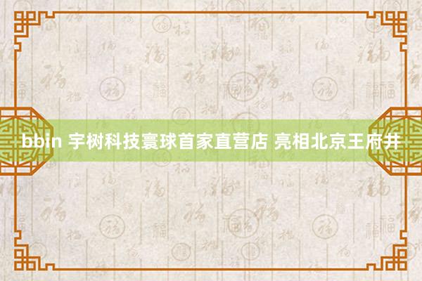 bbin 宇树科技寰球首家直营店 亮相北京王府井